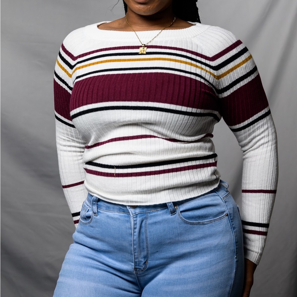 Stripe sweater